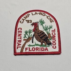 1993 Camp La-No-Che Patch Central Florida Council Boy Scouts of America BSA